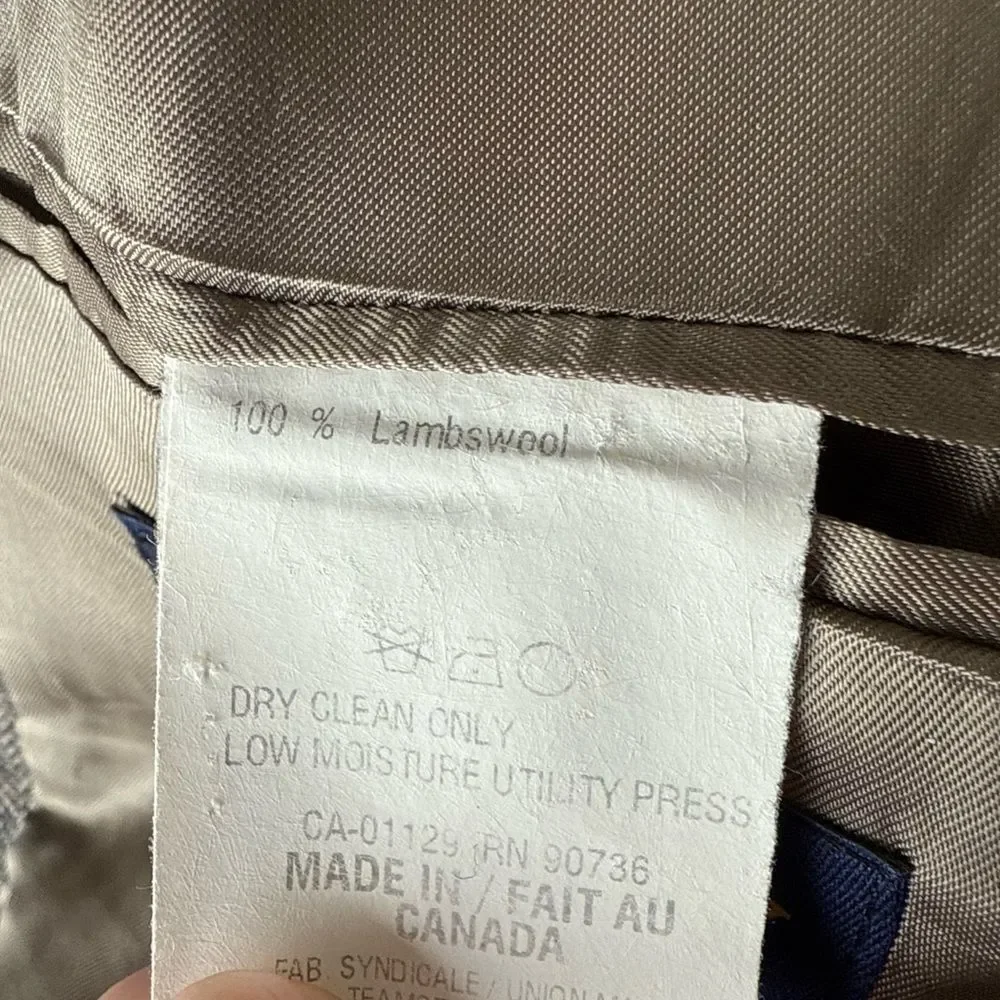 Vintage Ralph Lauren University 100% Lambswool Blazer